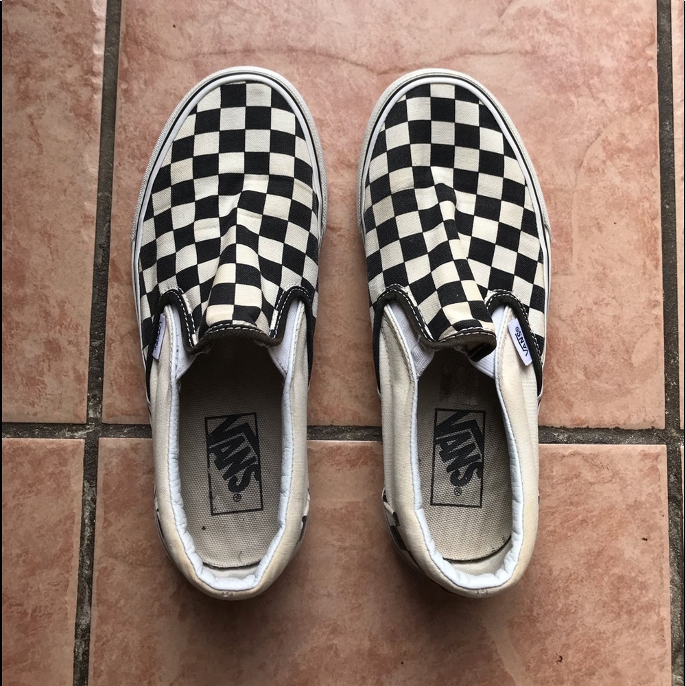 Checkered vans